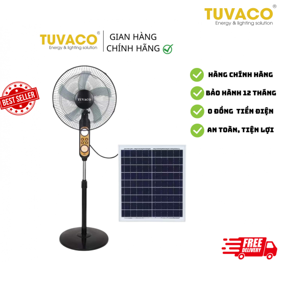 quạt năng lượng mặt trời
