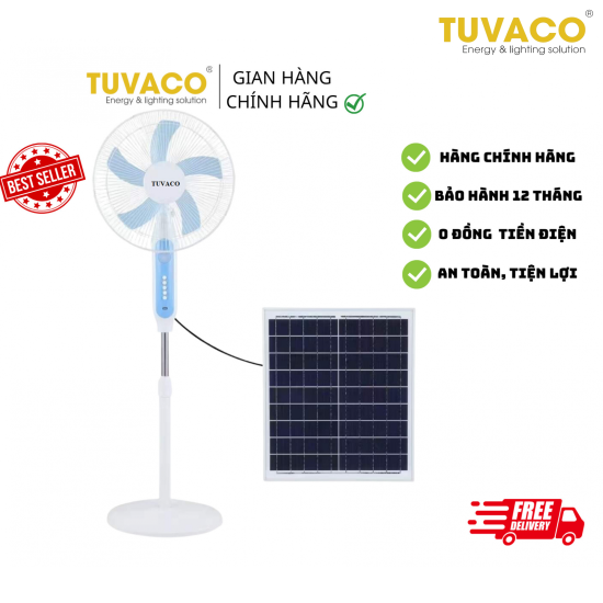 quạt năng lượng mặt trời