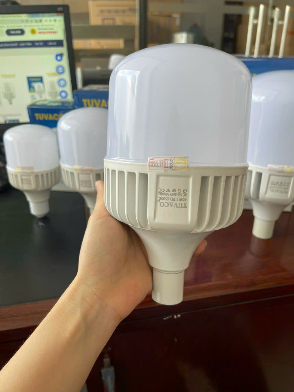 đèn LED búp trụ công suất cao