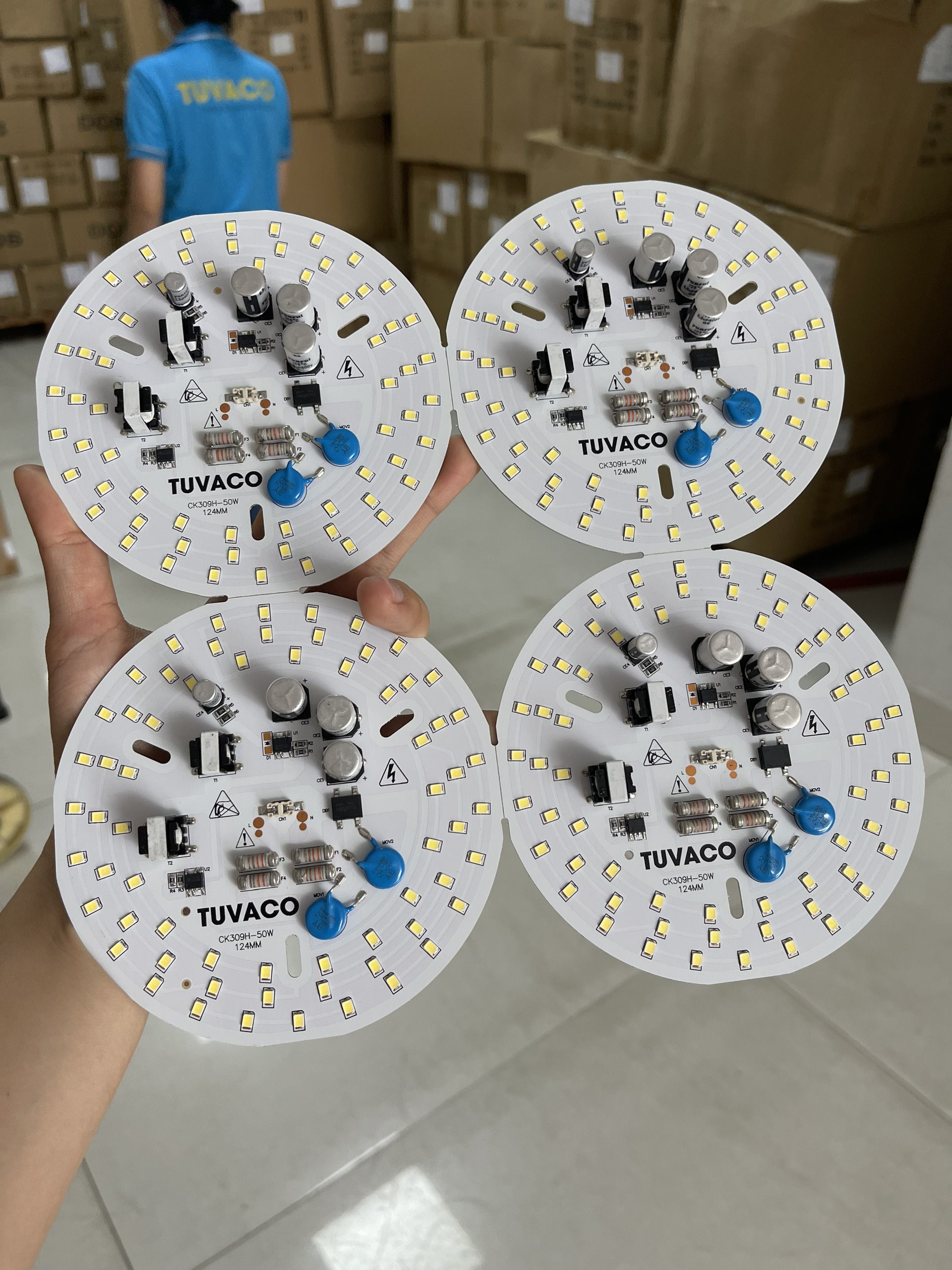 đèn LED búp trụ công suất cao