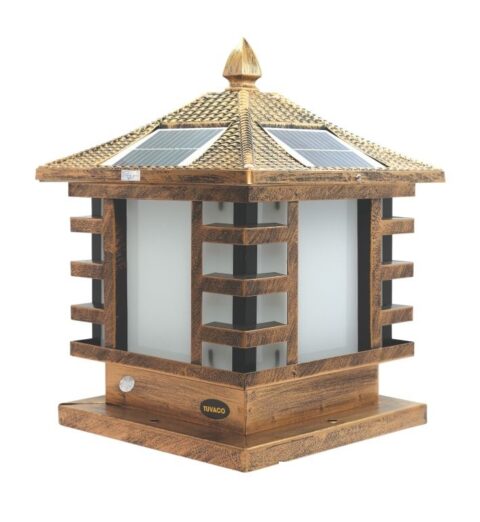 Đèn Trụ Cổng Năng Lượng Mặt Trời 30x30
