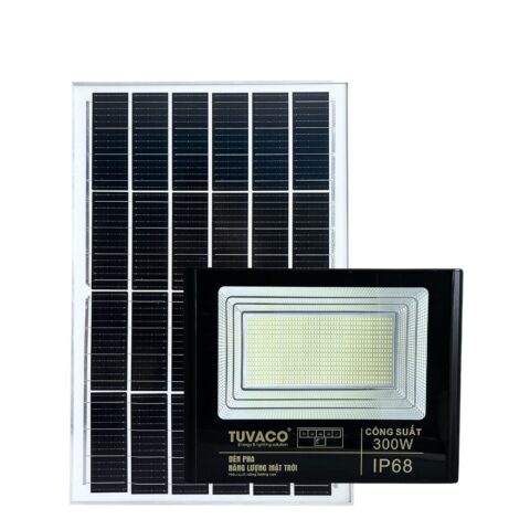 ĐÈN PHA NĂNG LƯỢNG MẶT TRỜI 300W TUVACO