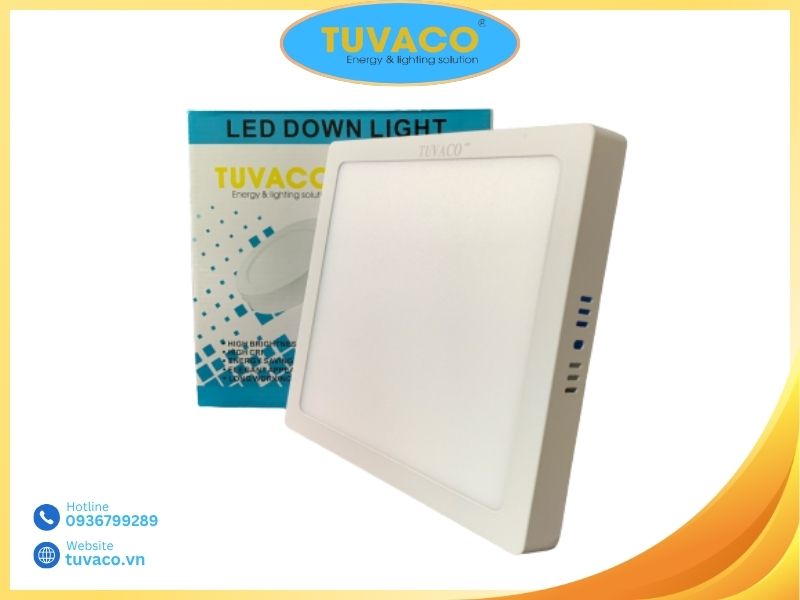 Đèn Led Ốp Trần Vuông 300x300