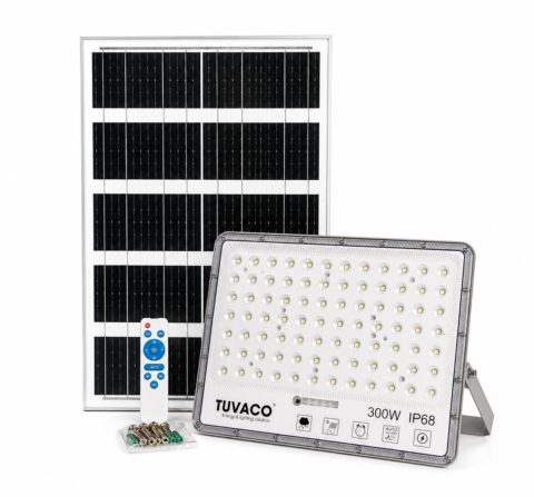 ĐÈN PHA NĂNG LƯỢNG MẶT TRỜI TX 300W TUVACO