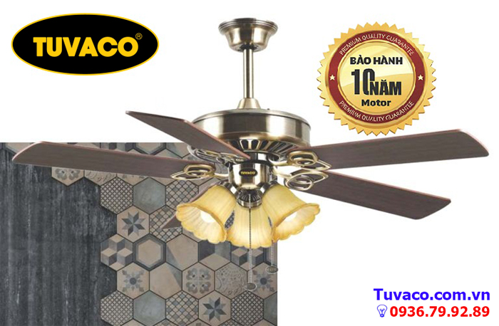QUẠT TRẦN 5 CÁNH TUVACO F622-05