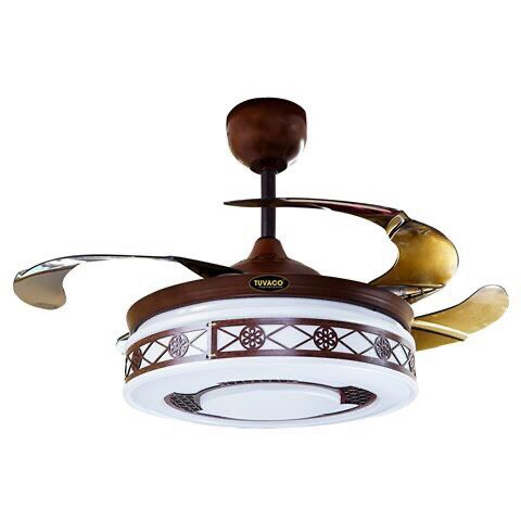 Quạt trần trang trí cao cấp C600A7-27B