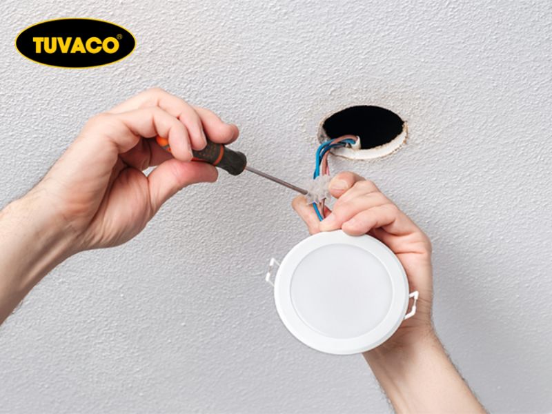 Cách Lắp Đèn LED Âm Trần