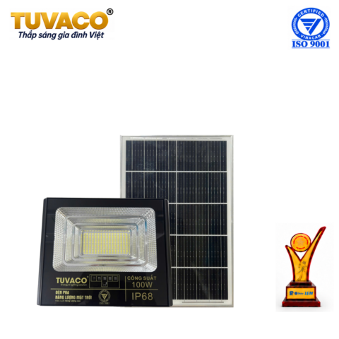 Đèn pha năng lượng mặt trời TUVACO 100W