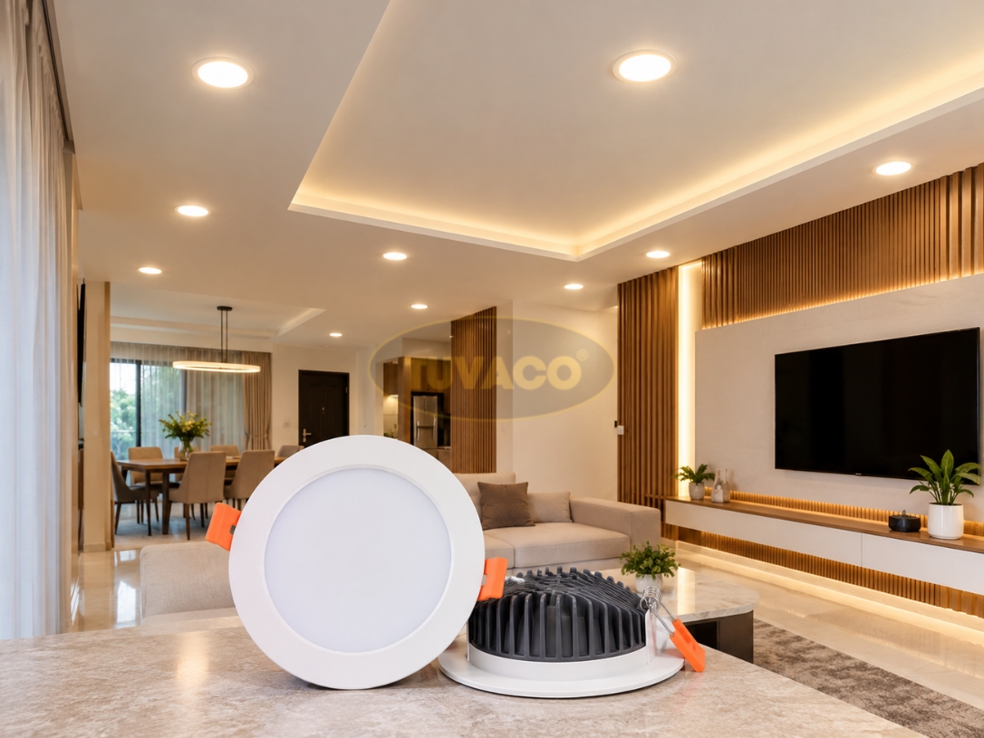 Đèn LED âm trần