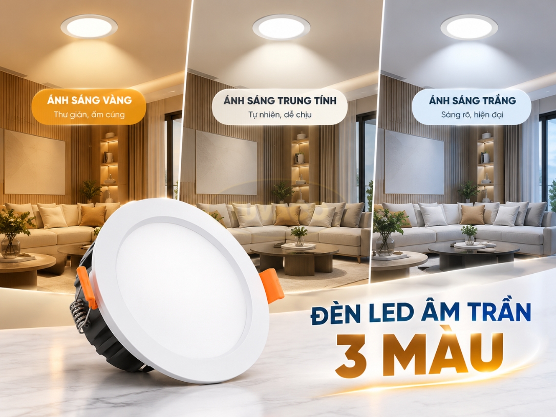 CRI Đèn LED âm trần