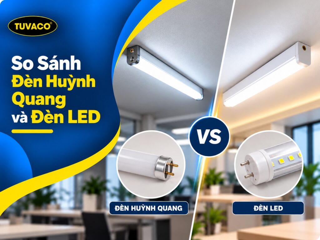 So Sánh Đèn Huỳnh Quang Và Đèn LED: Loại Nào Tốt Hơn?